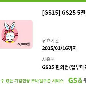 GS25 5천원권