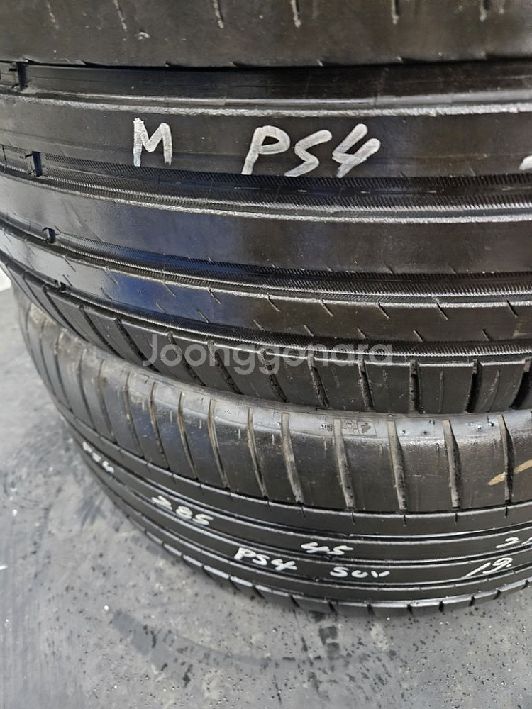 285 45 21 중고 미쉐린 파일럿스포츠4suv--3