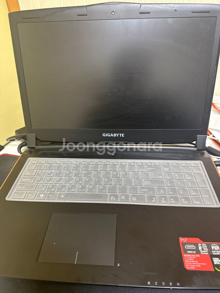 노트북 17인치 기가바이트 게이밍 p57 i7 GTX1--2