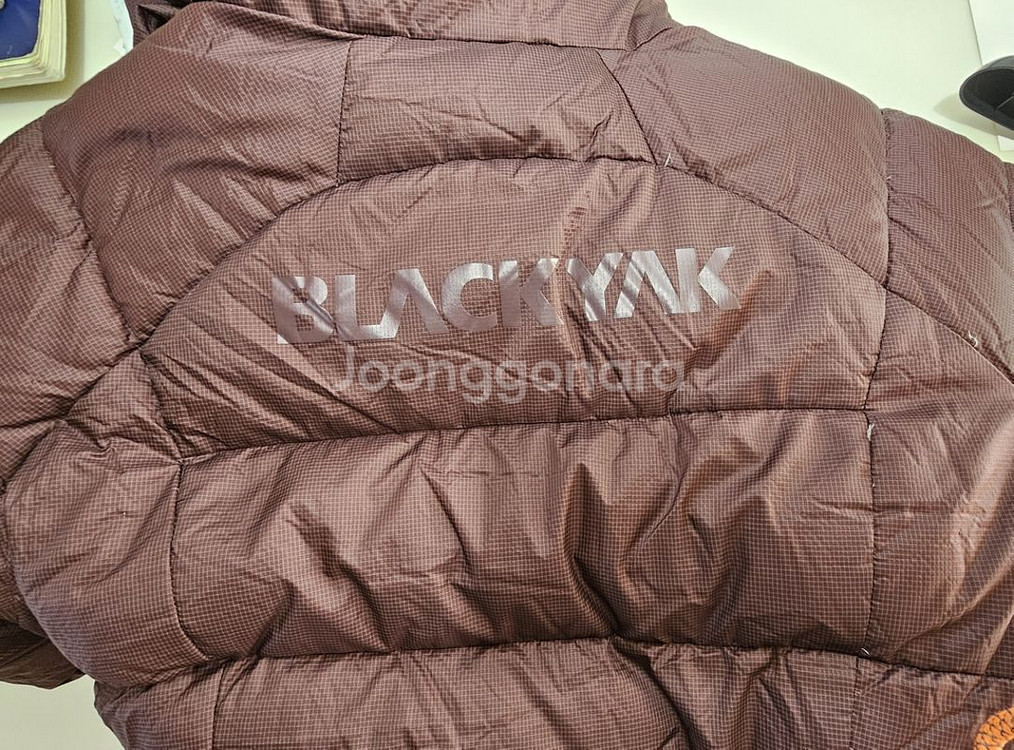 블랙야크 우모복 paw6002(95, 고구마)--2