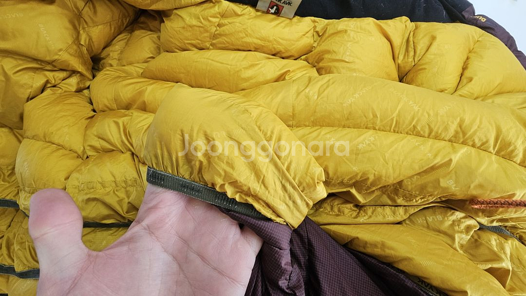 블랙야크 우모복 paw6002(95, 고구마)--4