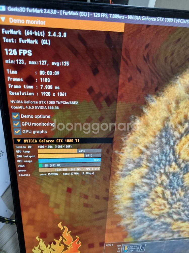 gtx1080ti 파운더스 에디션 고장--3
