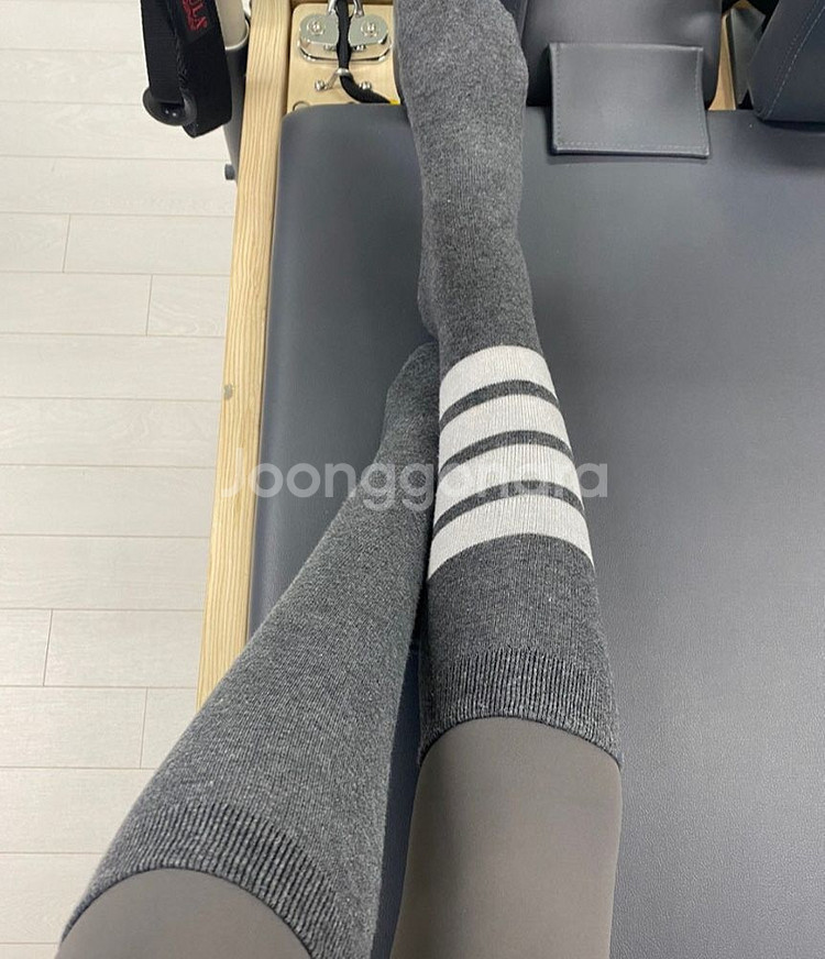 [새상품]여성운동양말 논슬립니삭스 논슬립양말 필라테스양--1