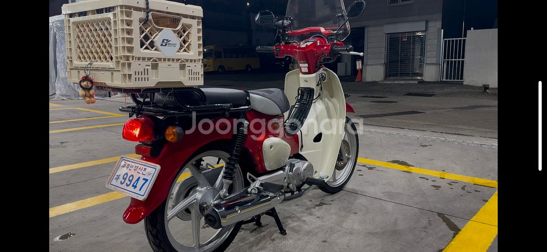 혼다 슈퍼커브 110cc (3439km) 쿨거시 네고--1