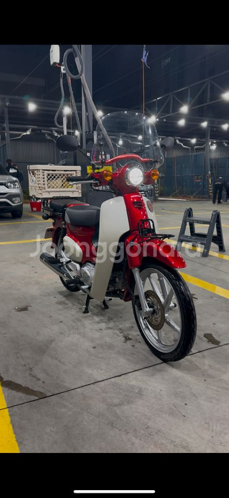 혼다 슈퍼커브 110cc (3439km) 쿨거시 네고--2