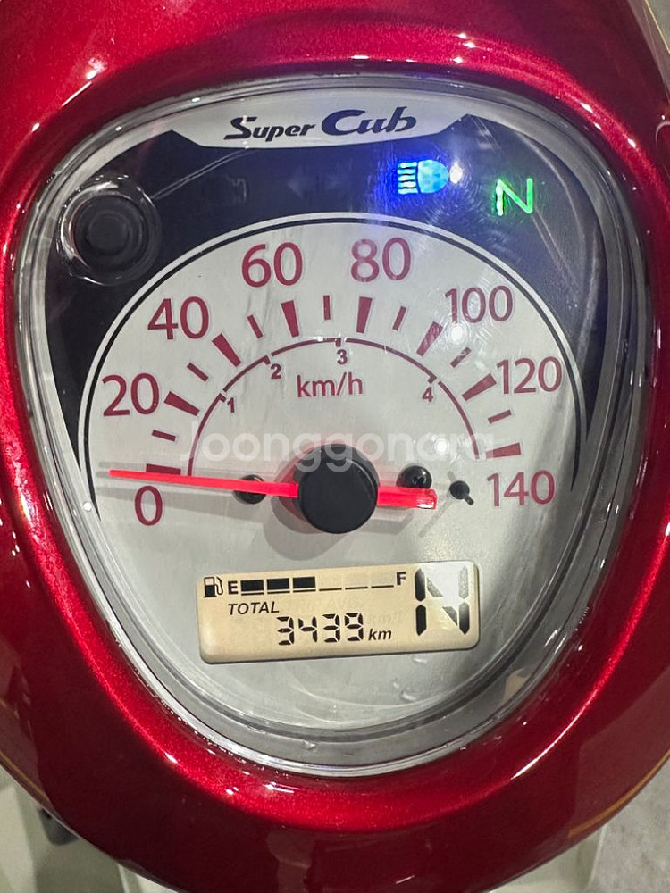 혼다 슈퍼커브 110cc (3439km) 쿨거시 네고--6