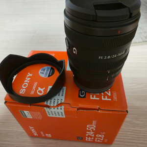 소니 FE 2450G F2.8렌즈