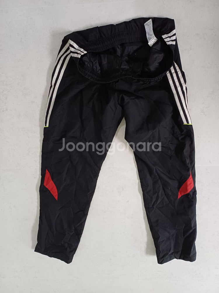 남성 아디다스 삼선 겨울 패딩 트레이닝하의(37-38)--2