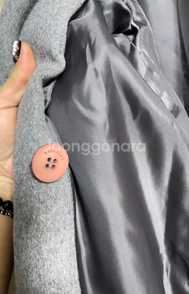 쉬즈미스 진그레이 코트--5