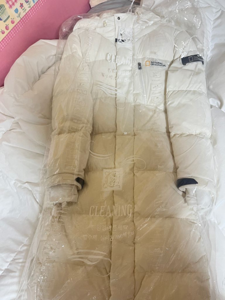 내셔널지오그래픽 롱패딩 프로 롱기장 구스다운 점퍼 XS 이미지