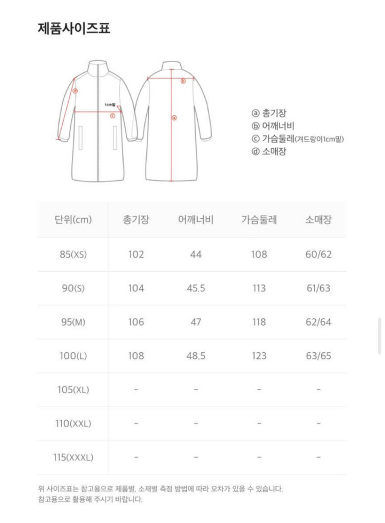내셔널지오그래픽 롱패딩 프로 롱기장 구스다운 점퍼 XS 이미지