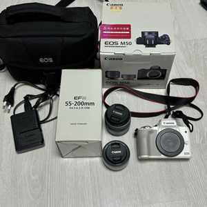 캐논m50 15-45+ 22mm, ( 55-200별도)