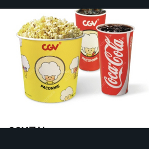 CGV 팝콘세트 팝콘 L + 콜라 L