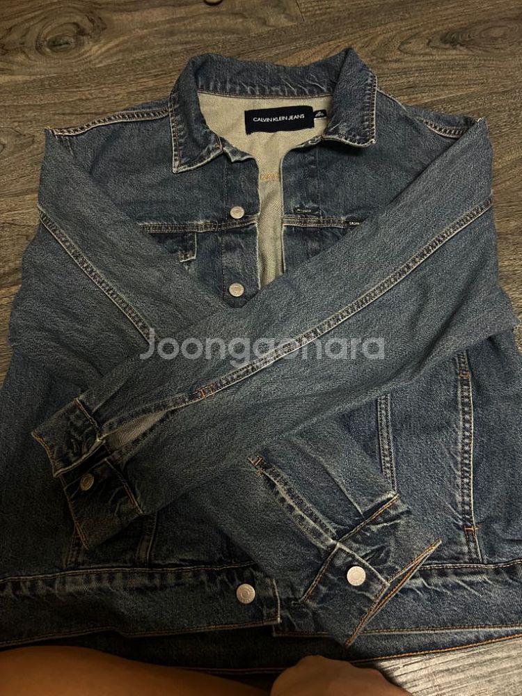 칼빈클라인 청자켓 라지--3
