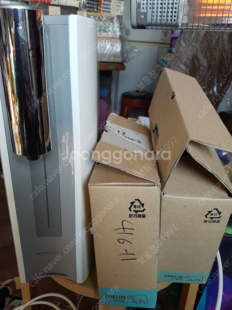 대림케어 직수형정수기 본체 물받이 없음 제로필터 1년분--7