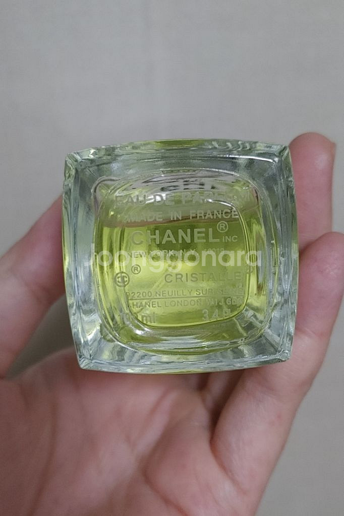 샤넬 향수 크리스탈 오드 퍼퓸 100ml 새상품--3