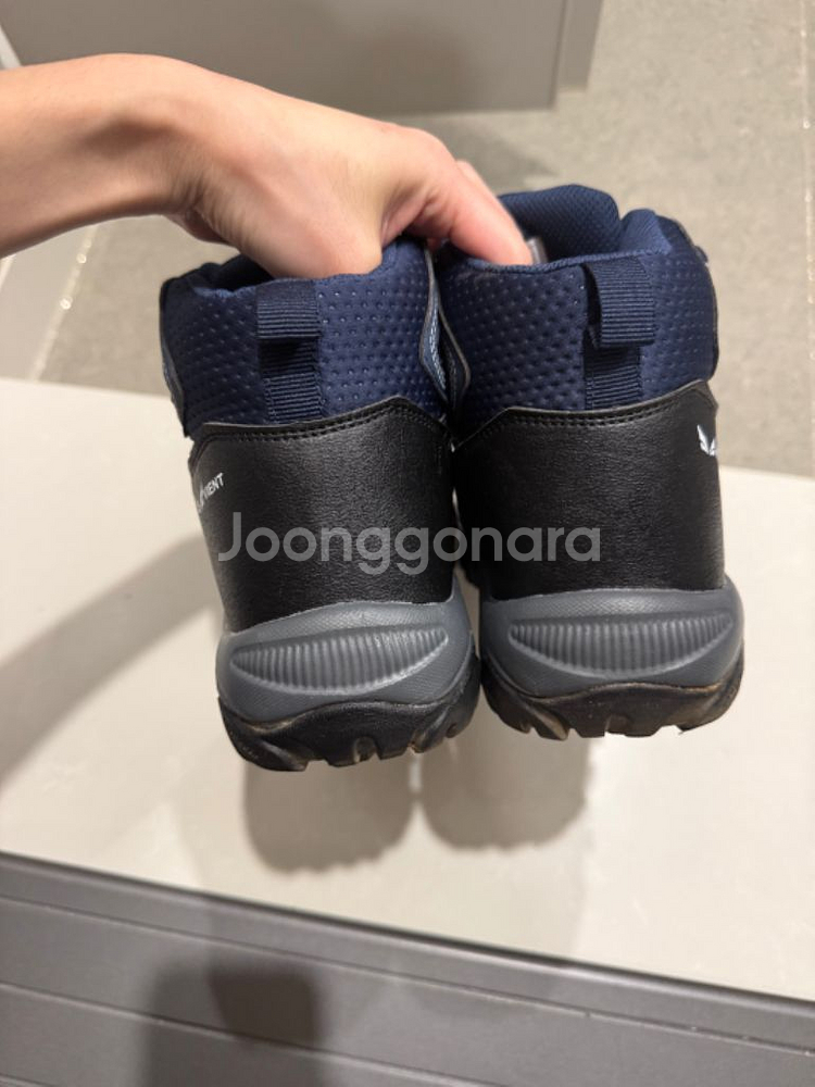 비엔트 하이탑 등산화 네이비 265--3