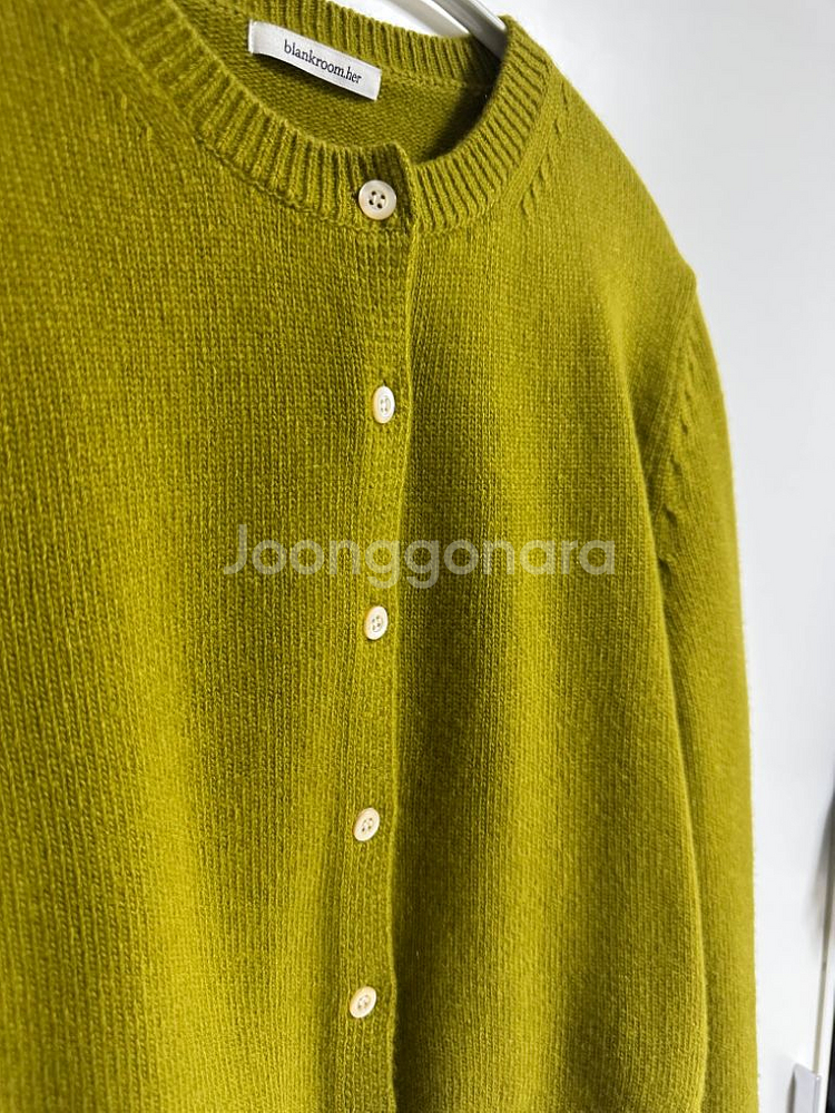 블랭크룸우먼 라운드 가디건--3