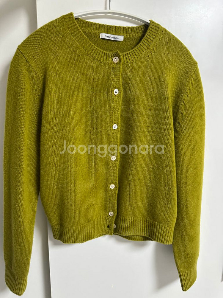 블랭크룸우먼 라운드 가디건--1