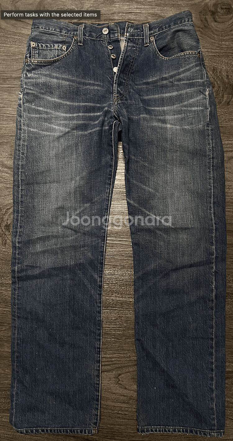 리바이스 청바지 팝니다 사이즈 31--2