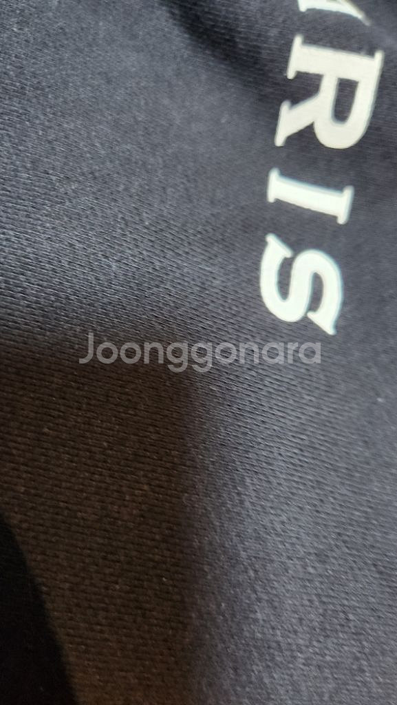 우영미 백로고 후드티셔츠--3