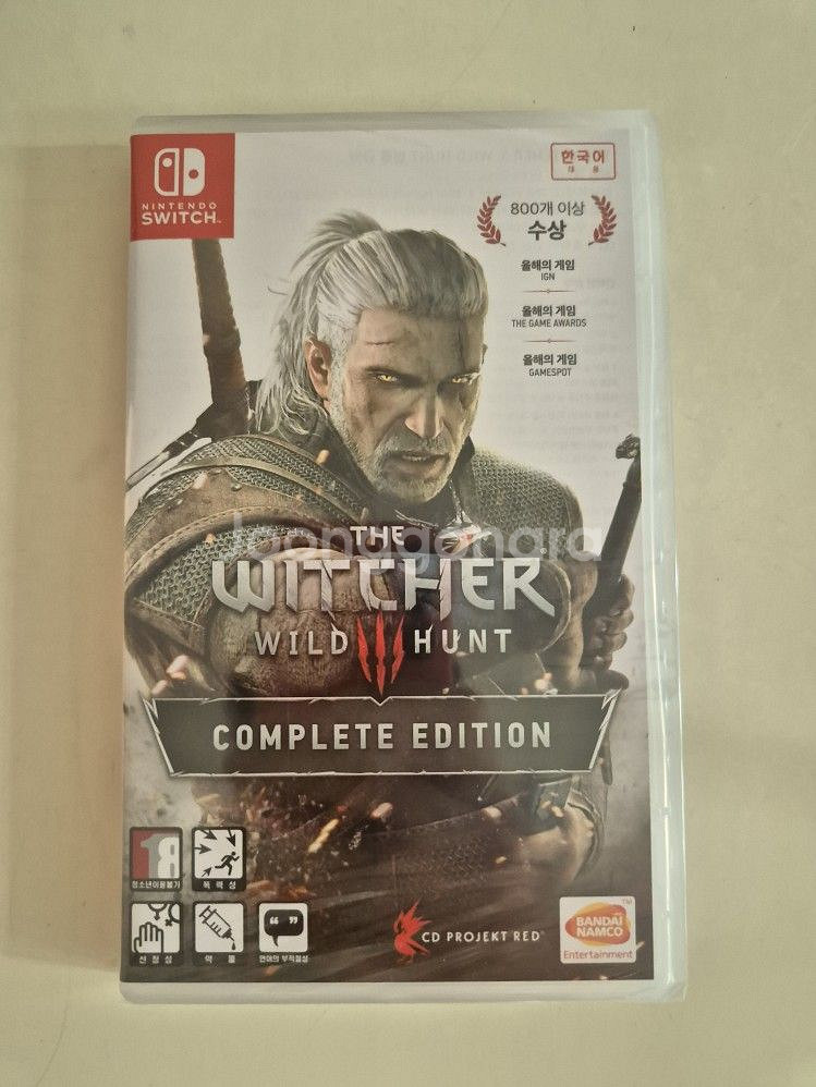 [닌텐도 스위치] 위쳐3 컴플리트 에디션 신품--2