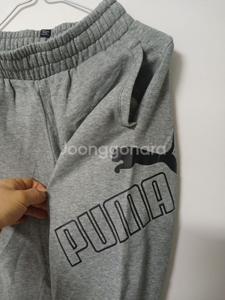 남여주니어 푸마 기모 조거팬츠.후드티세트 (150)--7