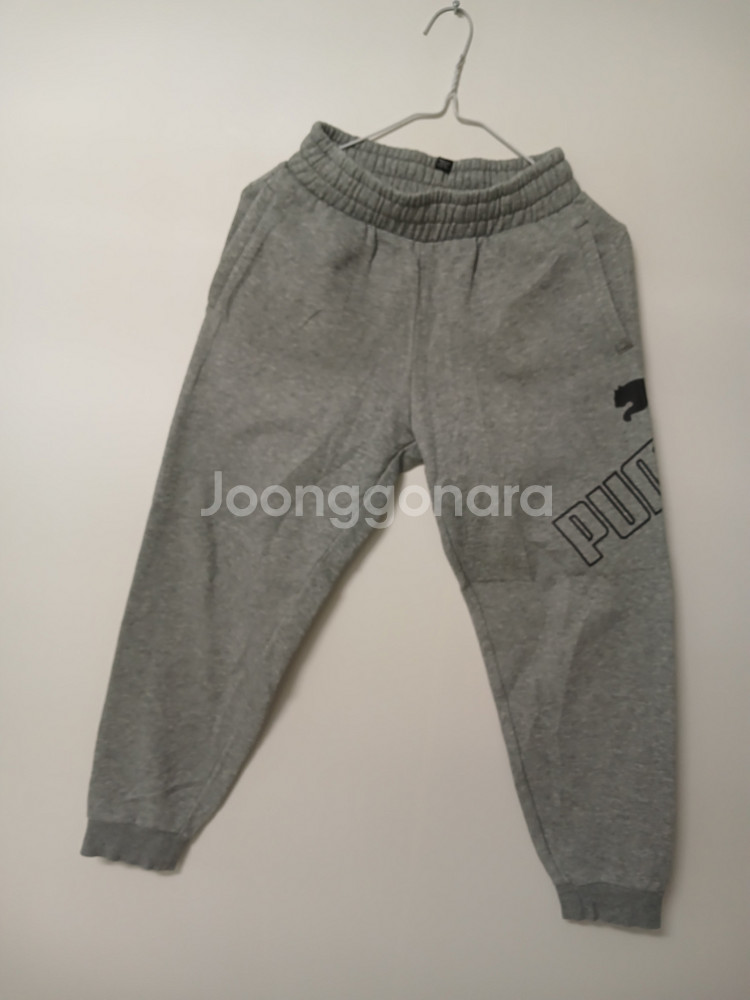 남여주니어 푸마 기모 조거팬츠.후드티세트 (150)--6