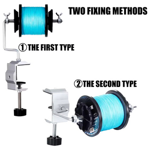 낚시줄 감기 스풀 클램프