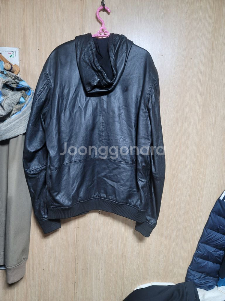 디젤 양가죽 후드점퍼 105--6