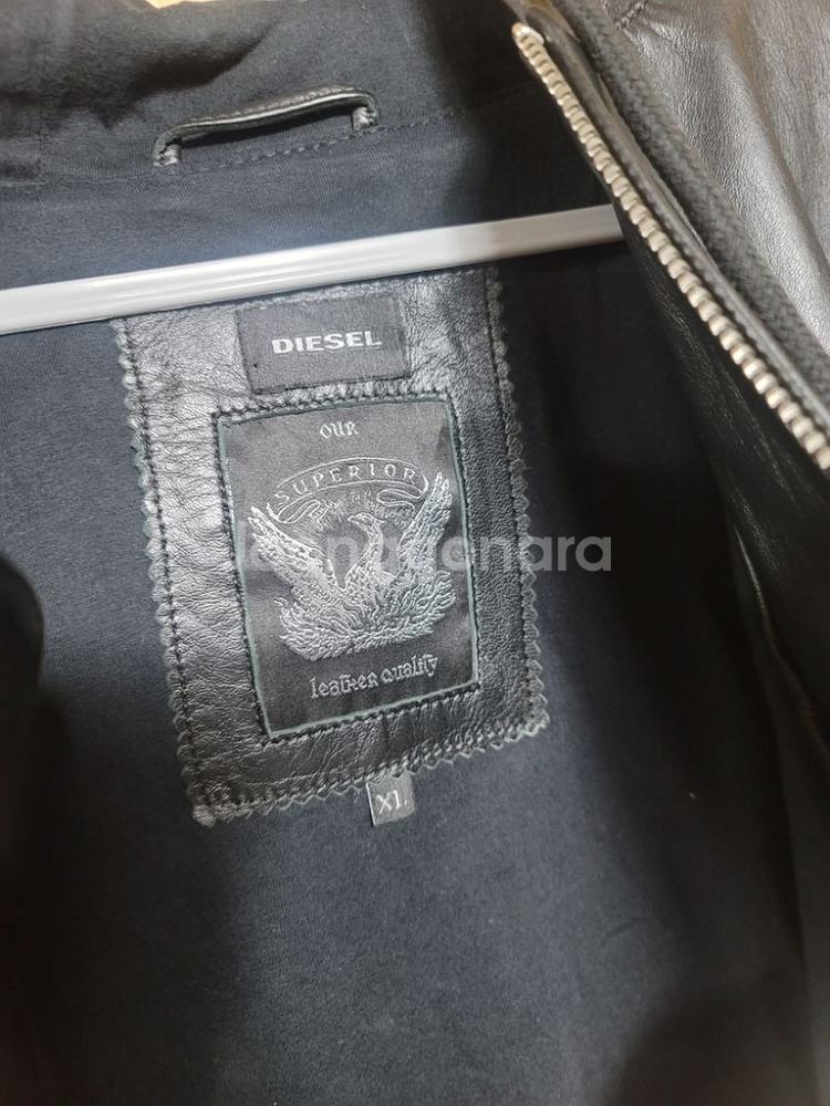 디젤 양가죽 후드점퍼 105--8