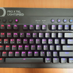 로지텍 G Pro X TKL 유무선 키보드