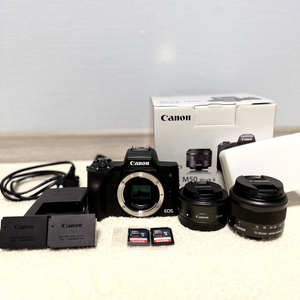 캐논 EOS m50 mark2 미러리스 카메라 풀세트