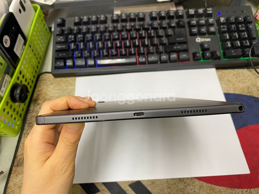 X205N 자급제 갤럭시탭A8LTE 그라파이트 64GB--4