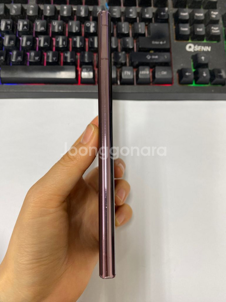 KT 갤럭시S22울트라 버건디 액정SS급 256G무잔상--4
