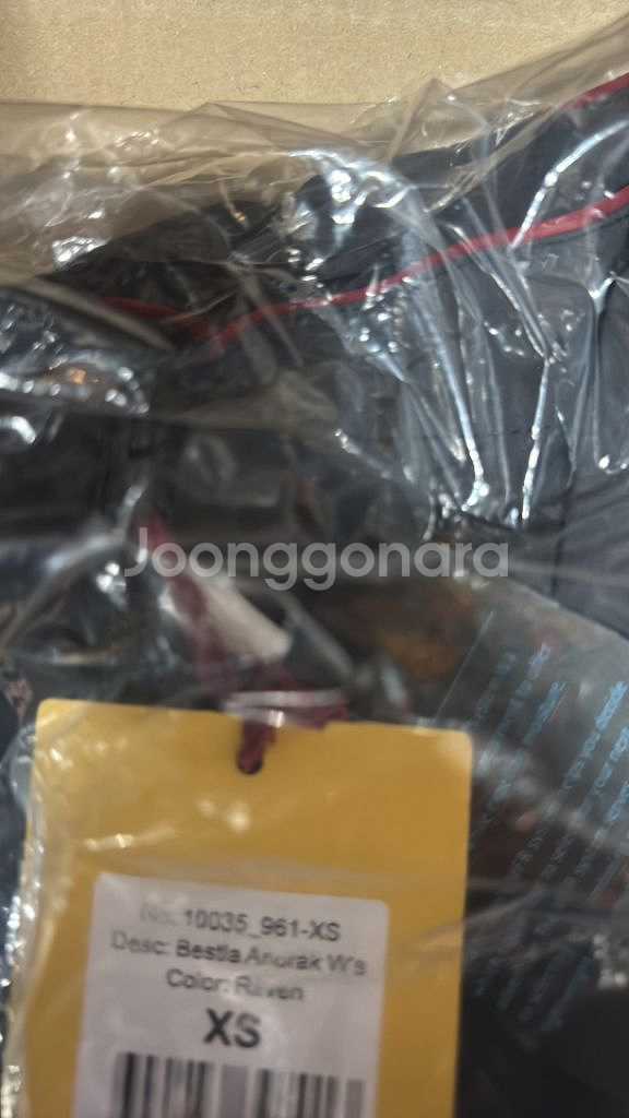 (가격인하)클라터뮤젠 베스트라 아노락 우먼 xs 레이븐--1