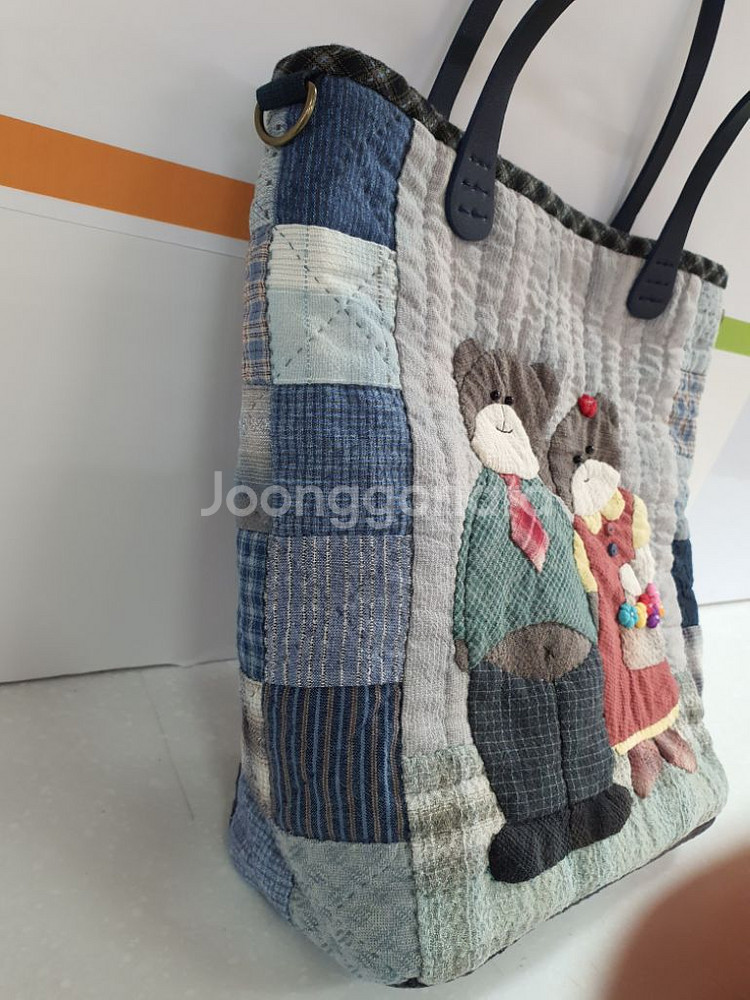 퀼트 토트백 완성품--2