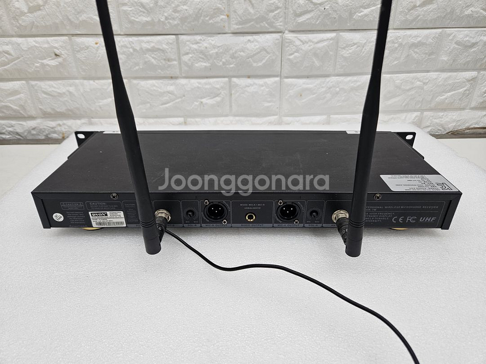 DVON PLX-550DR 무선 마이크 수신기 입니다--4