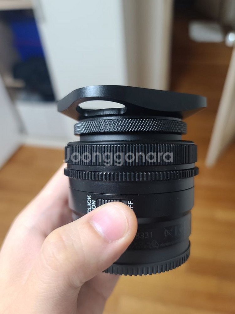 sel40f25g 40g 소니 렌즈 하오게 후드 포함--2