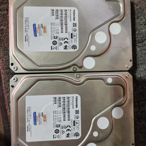 도시바 4tb hdd 2개 일괄