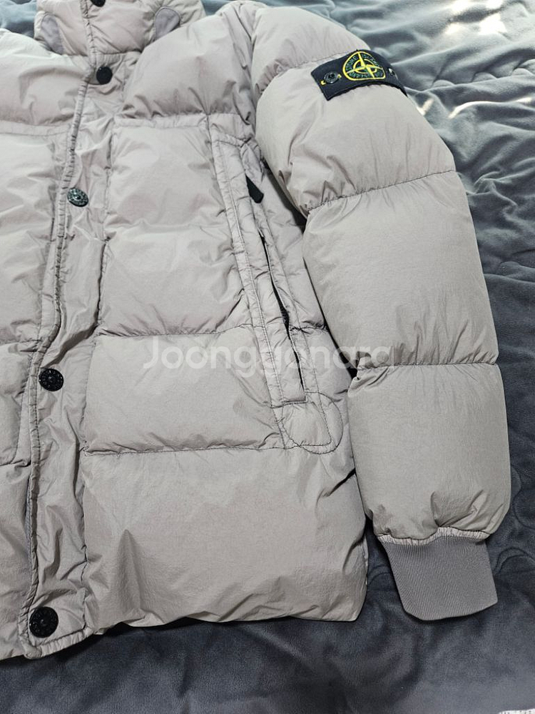 스톤아일랜드 크링클랩스 다운패딩--3