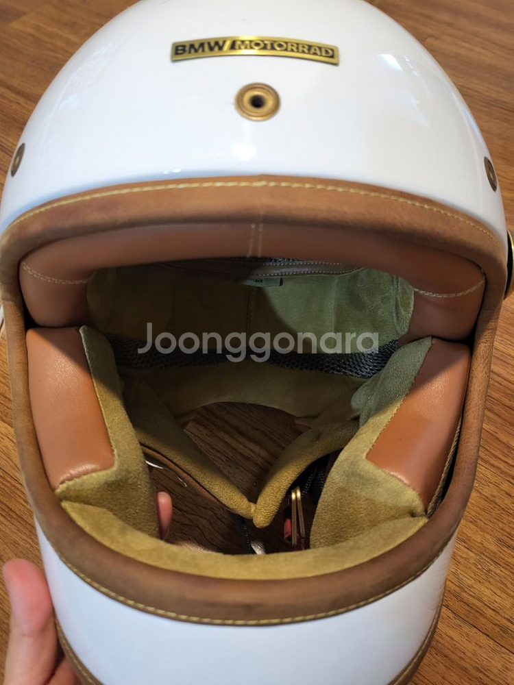 bmw모토라드 그랜드레이서 헤리티지 헬멧--5