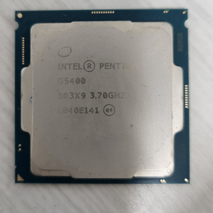 펜티엄 골드 G5400 CPU 단품