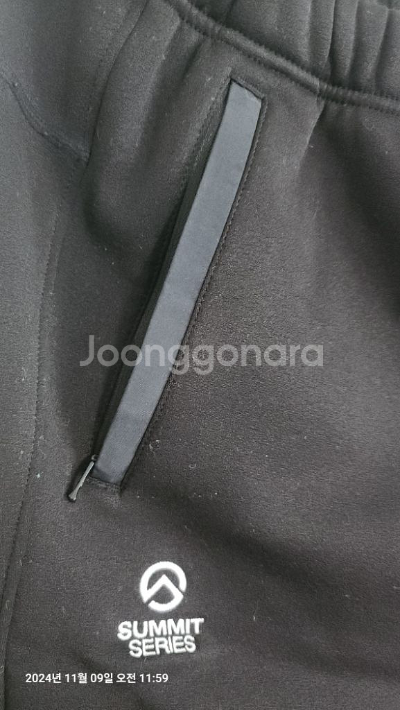 노스페이스 써밋 기모바지 xl(90)--1