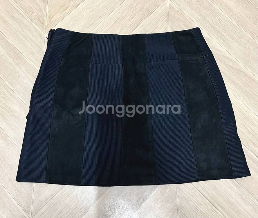 헤지스골프 겨울 블랙 골프스커트--1