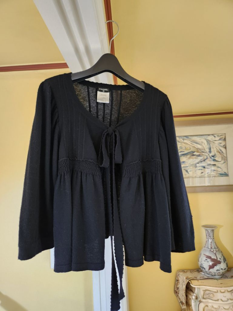 샤넬 점품 니트가디건--0