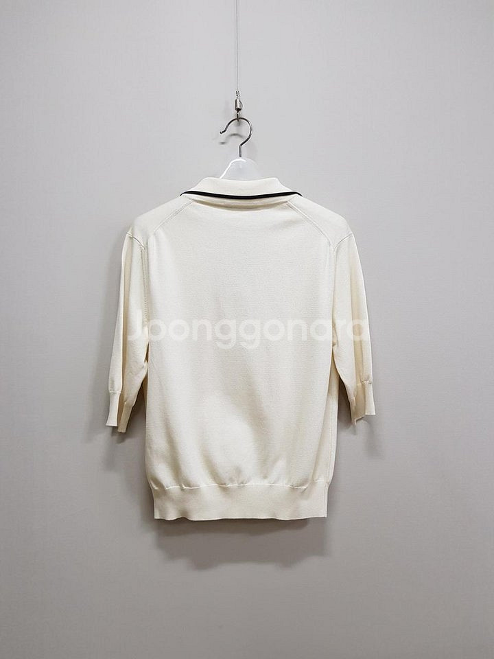 한섬 더캐시미어 23SS 실크 블렌드 니트탑--4