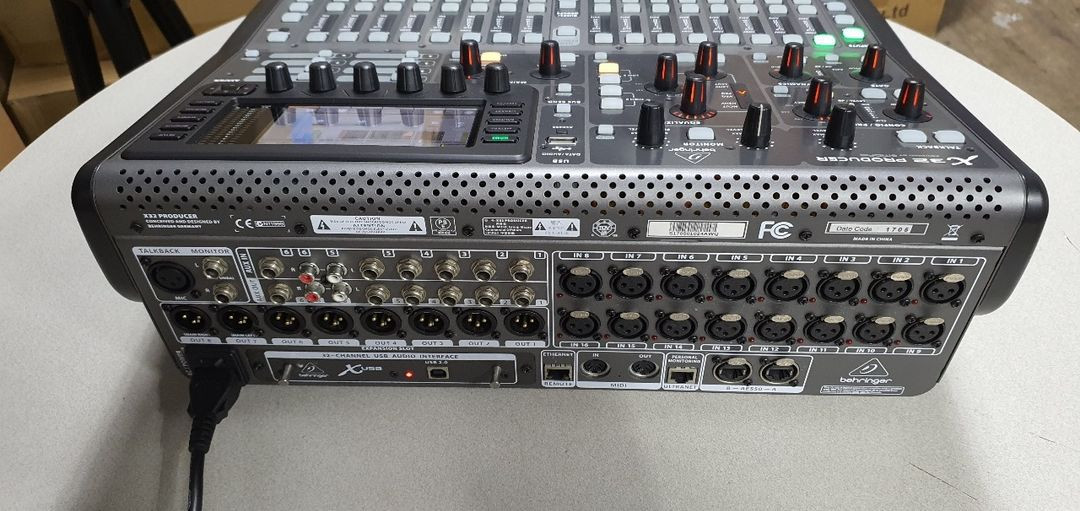 베링거디지털믹서 오디오인터페이스 교회 x32풀버전 x32컴팩트 x32프로듀서 이미지