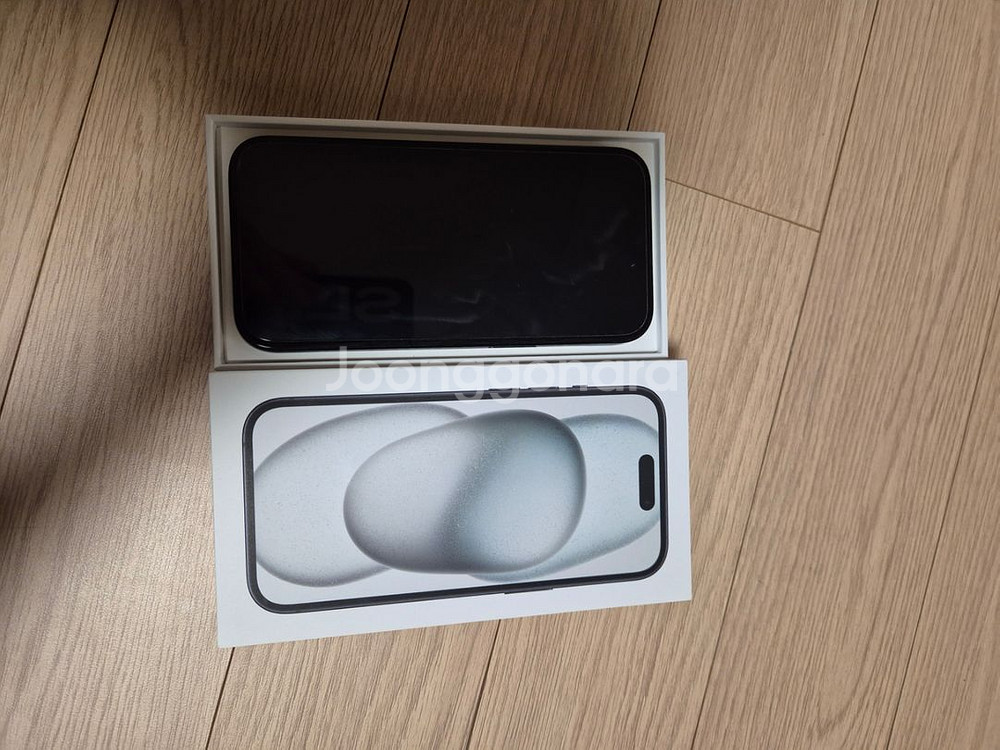 아이폰 15 블랙 128gb s급--1