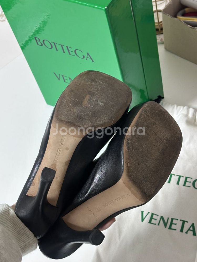 보테가 베네타 BV 볼드 뮬 10cm 39사이즈(245--5